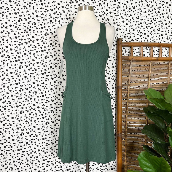 Outdoor Voices Dresses New Outdoor Voices Evergreen Forest Green Recmesh Sports Summer Tank